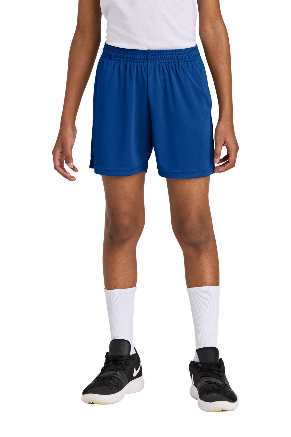 Sport-Tek Youth PosiCharge Competitor 5 Pocketed Short YST349P True Royal