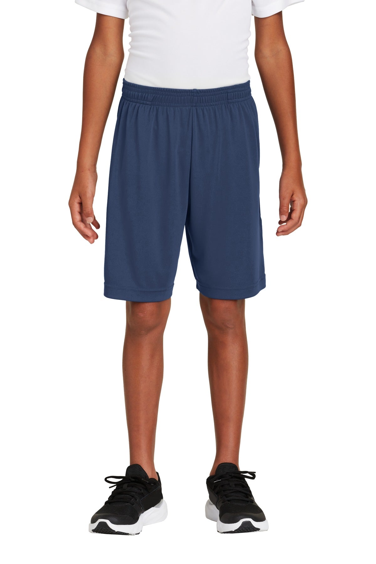 Sport-Tek Youth PosiCharge Competitor Pocketed Short YST355P True Navy