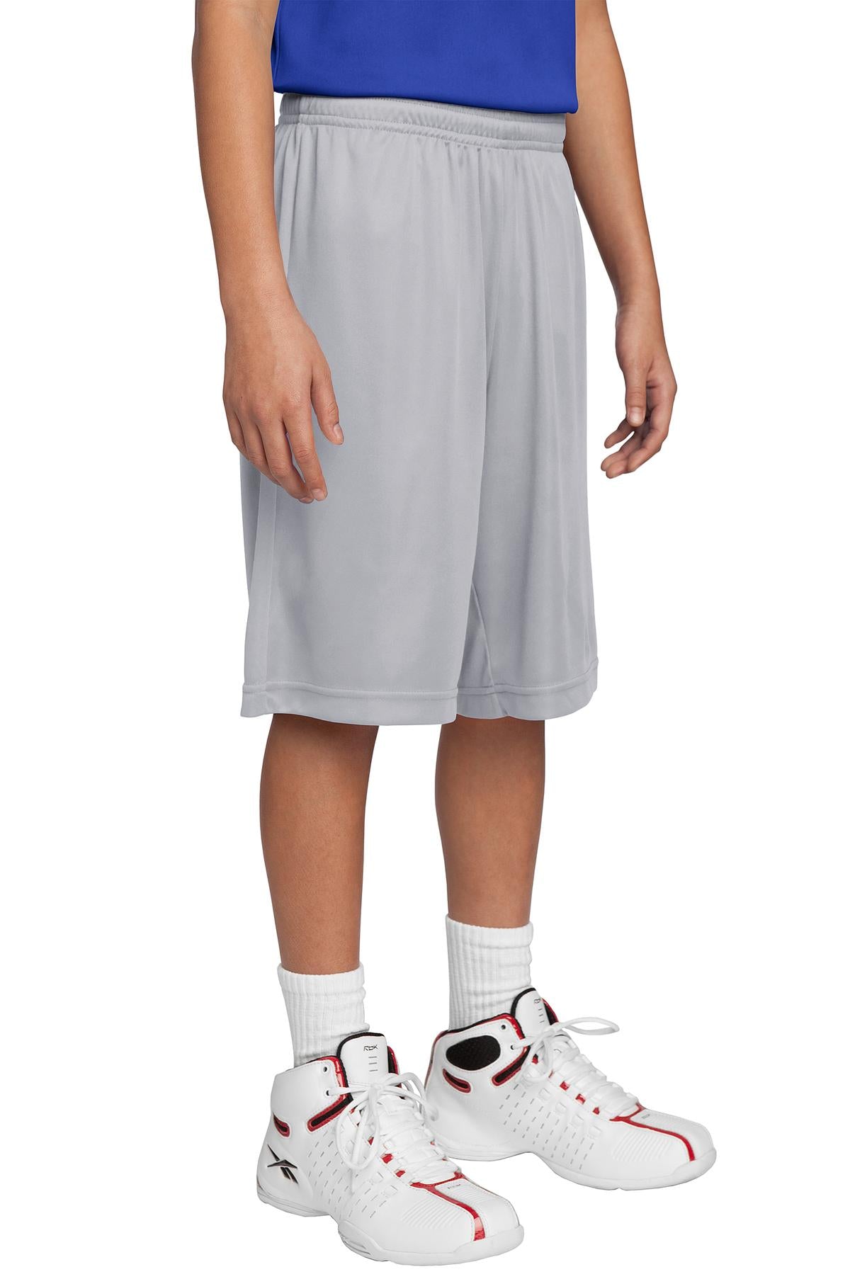 Sport-Tek Youth PosiCharge Competitor Short YST355 Silver