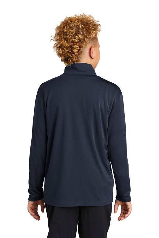 Sport-Tek Youth PosiCharge Competitor 1/4-Zip Pullover. YST357 True Navy