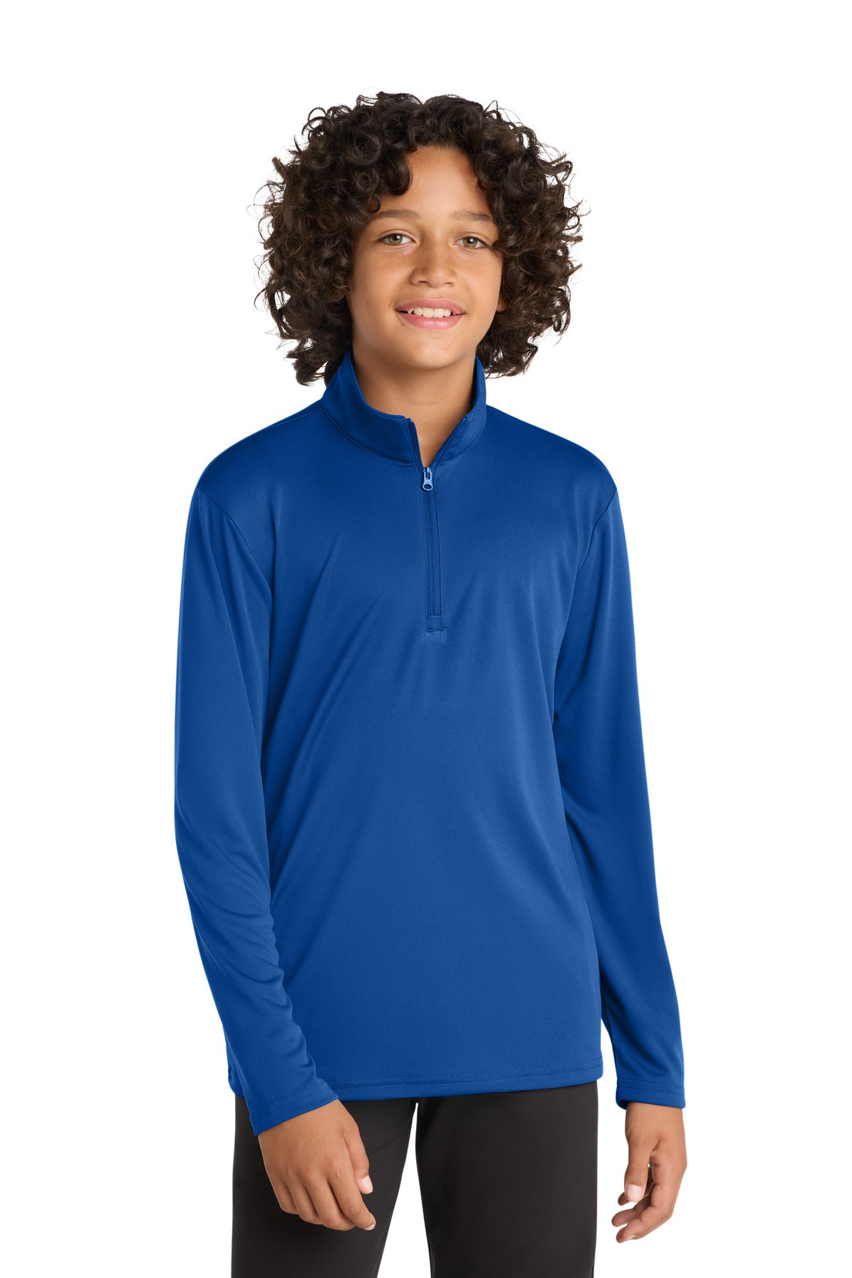 Sport-Tek Youth PosiCharge Competitor 1/4-Zip Pullover YST357 True Royal
