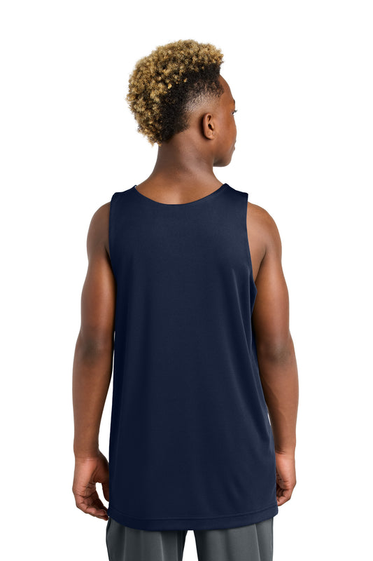Sport-Tek Youth PosiCharge Competitor Rev Tank YST551 True Navy/ White