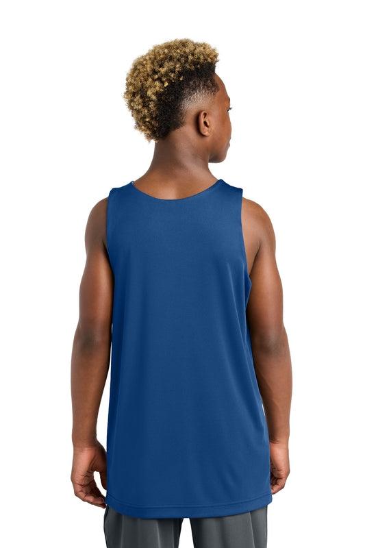 Sport-Tek Youth PosiCharge Competitor Rev Tank YST551 True Royal/ White