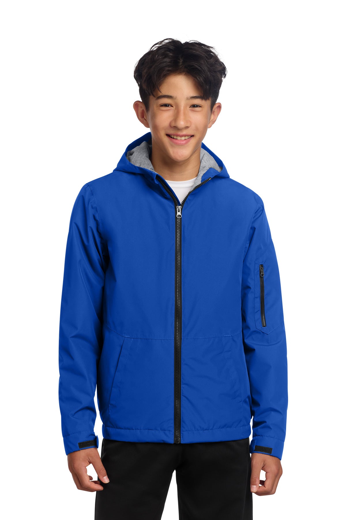 Sport-Tek Youth Waterproof Insulated Jacket YST56 True Royal