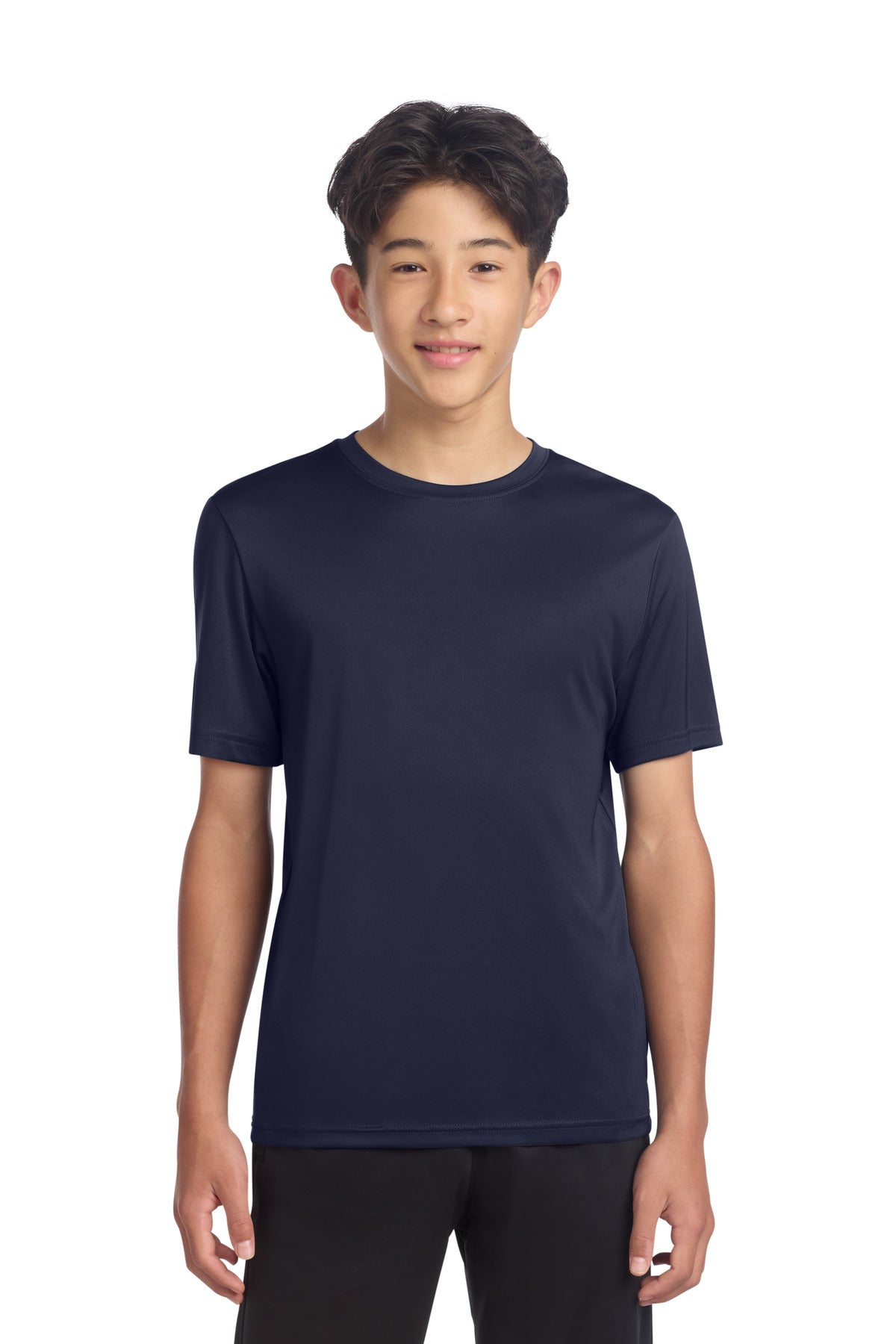 Sport-Tek Youth PosiCharge Re-Compete Tee YST720 True Navy