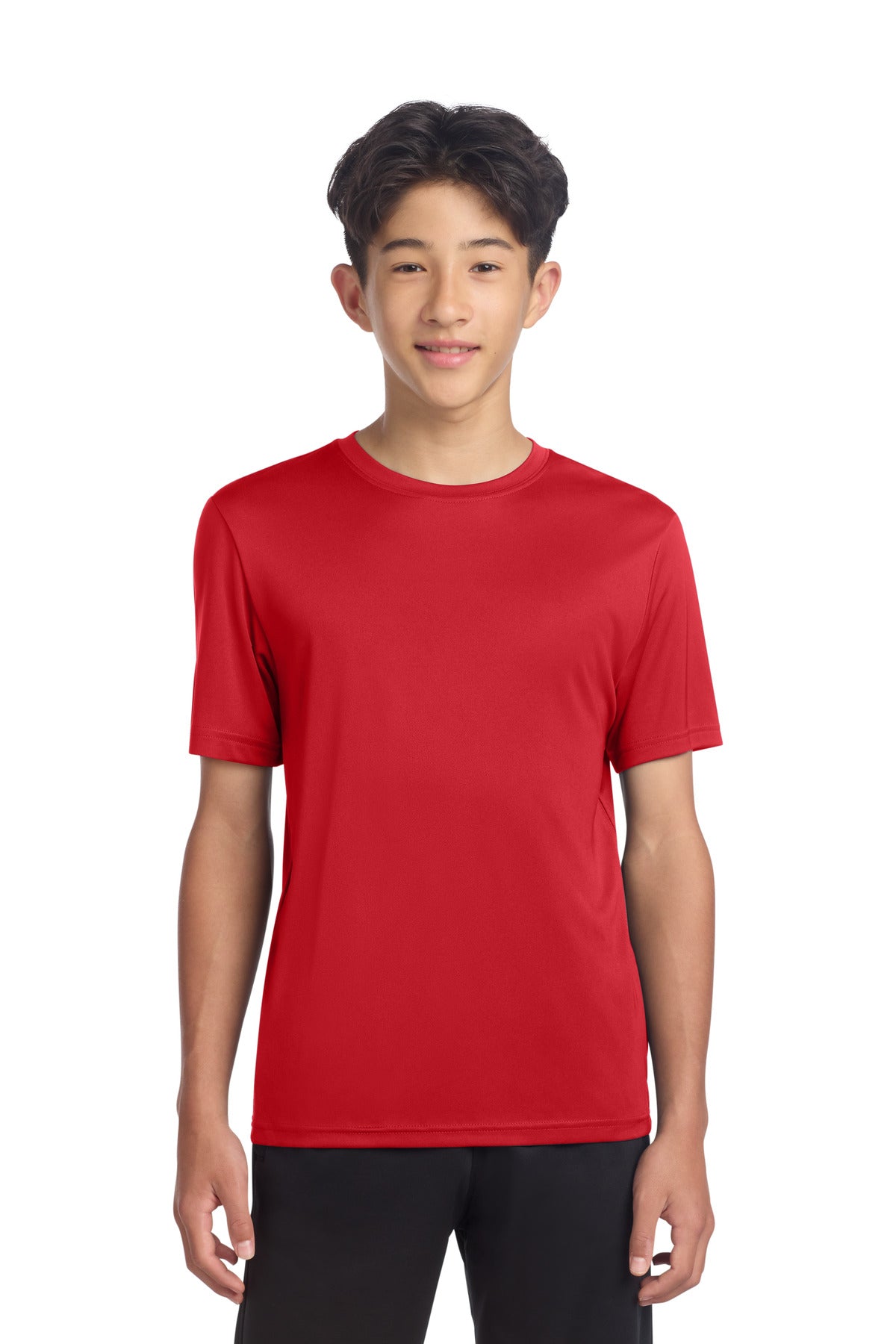 Sport-Tek Youth PosiCharge Re-Compete Tee YST720 True Red