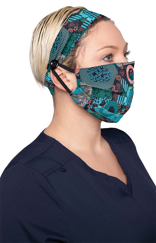 Next Gen A162 Fashion Mask + Headband Set Crazy 4 U