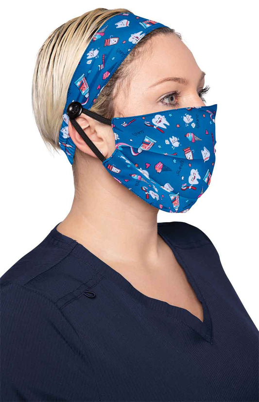 Basics A162 Fashion Mask + Headband Set Miss Clean