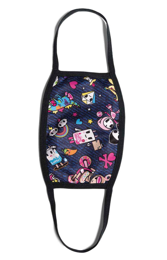 tokidoki A171 Mini Fashion Mask Denim Dazed