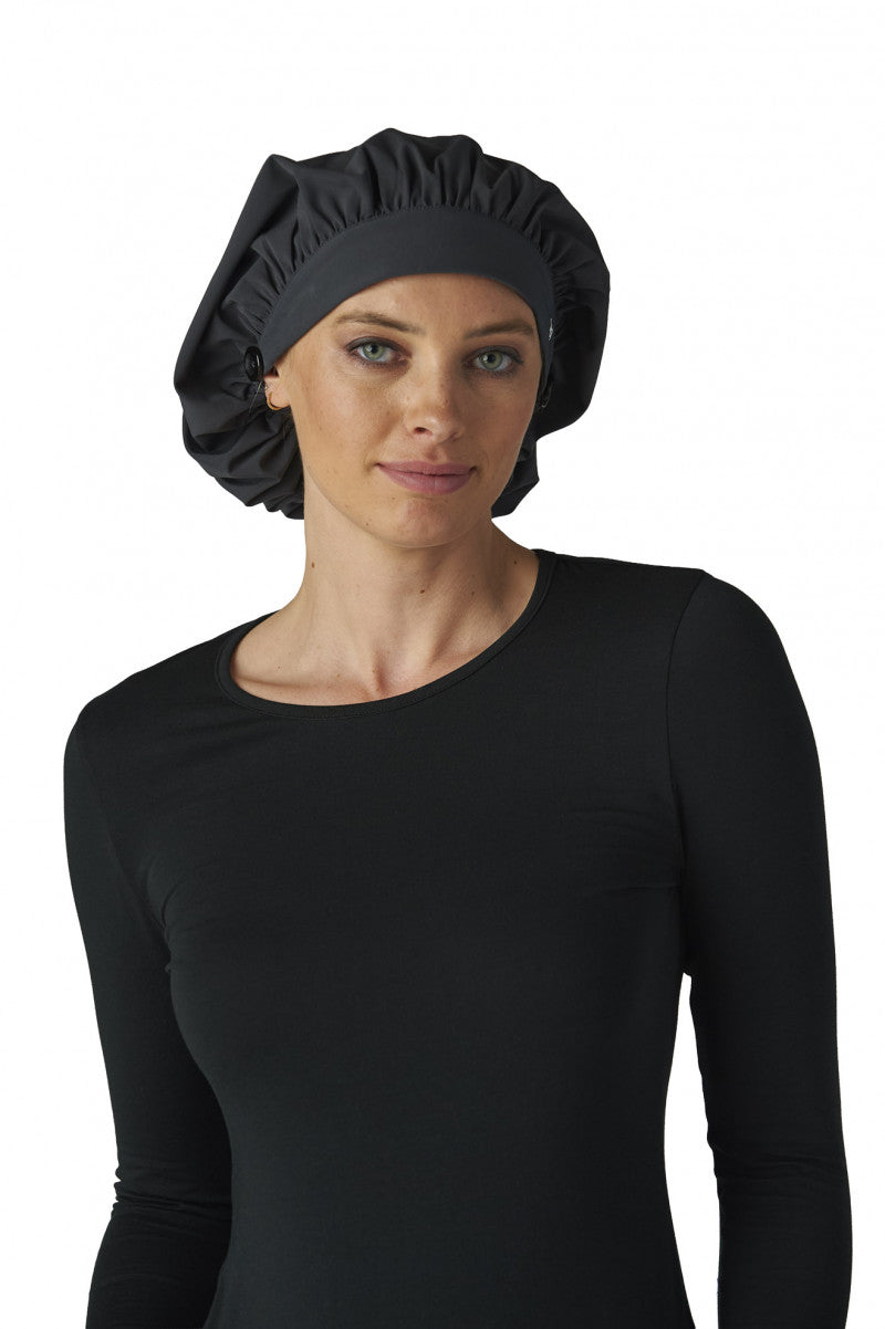 Essentials A174 Bouffant Cap Charcoal
