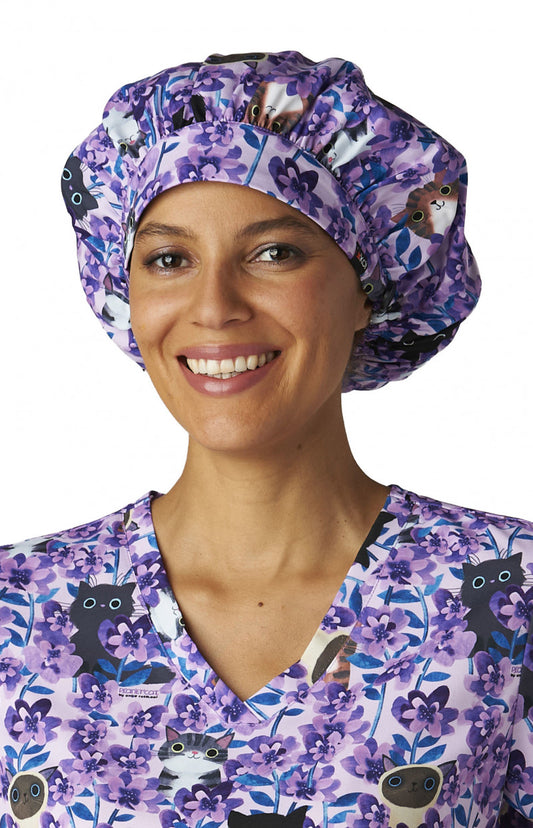 Artist Series A174PRA Bouffant Cap Flora Kitty