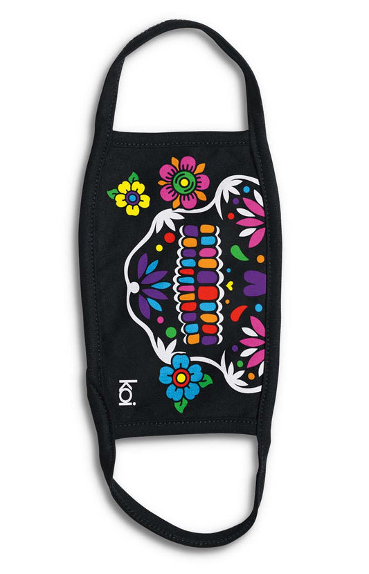 Classics A175 Knit Fashion Mask Day of The Dead Rainbow