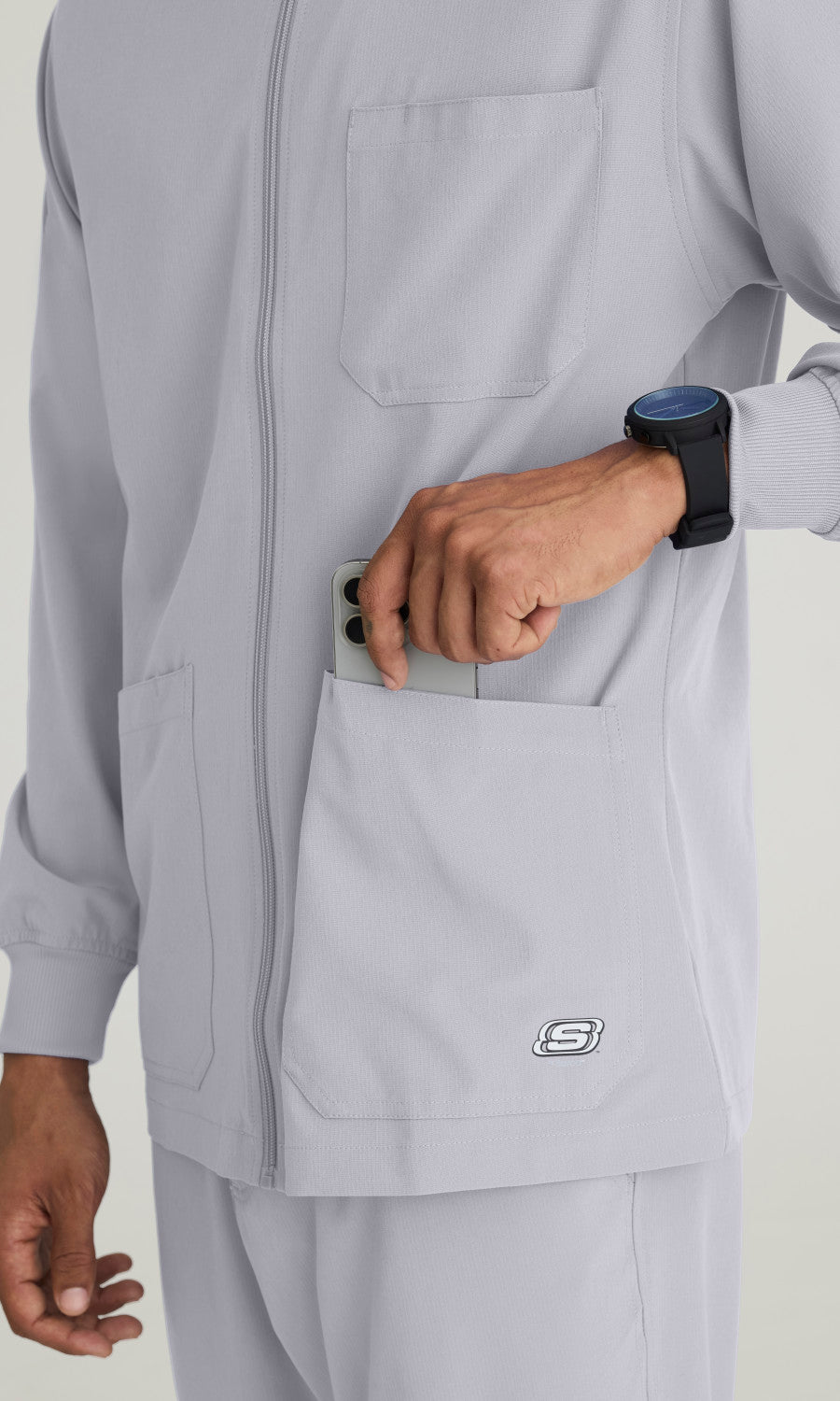 Skechers SK0408 Structure Scrub Jacket Moonstruck