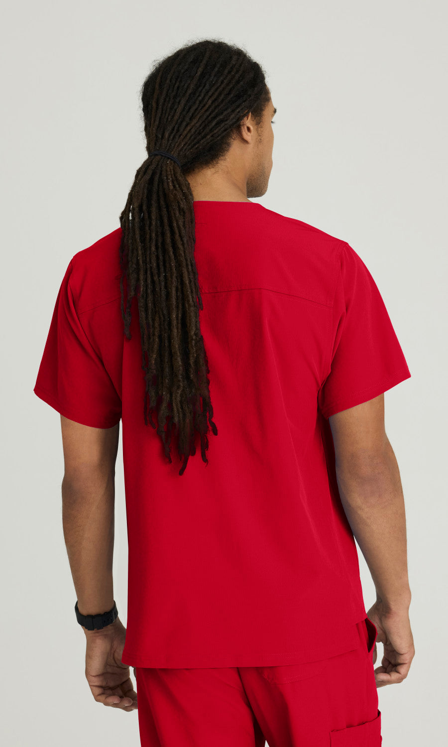 Skechers SK0112 Structure Scrub Top True Red