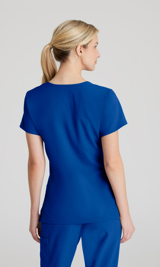 Skechers SK102 Reliance Scrub Top Galaxy