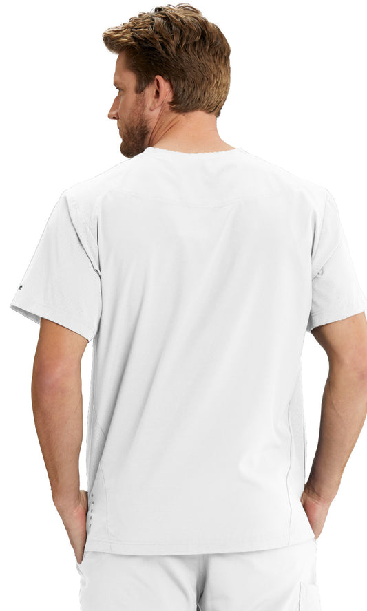 Barco One BOT040 Vortex Scrub Top White