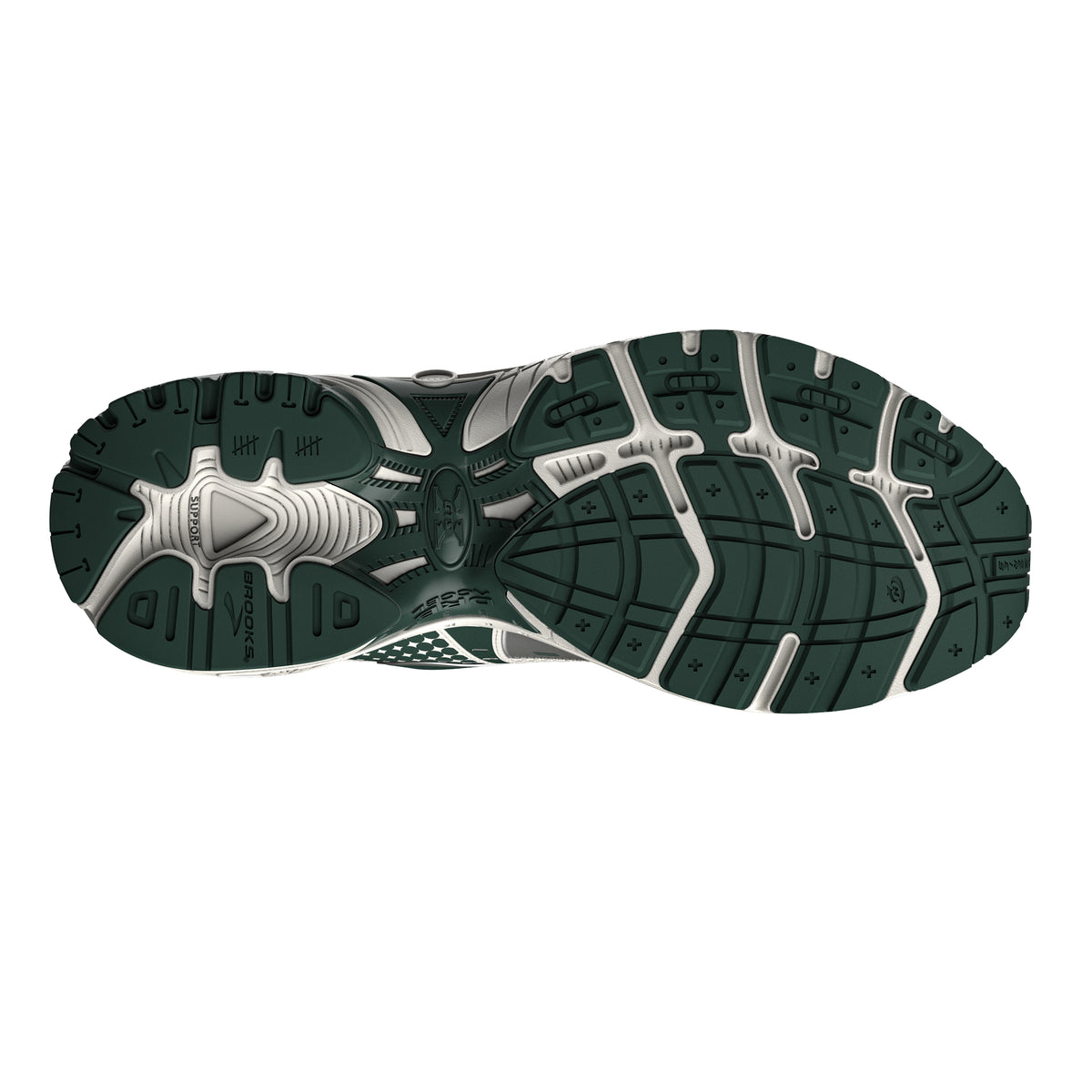 Brooks Adrenaline GTS 10 CoconutMilk/Green/SIlver
