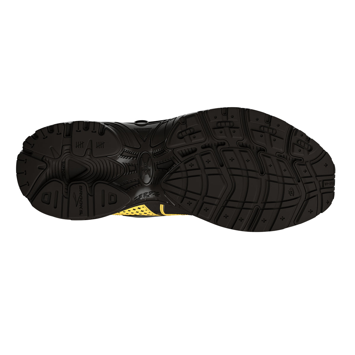 Brooks Adrenaline GTS 10 Yellow/Black/Silver