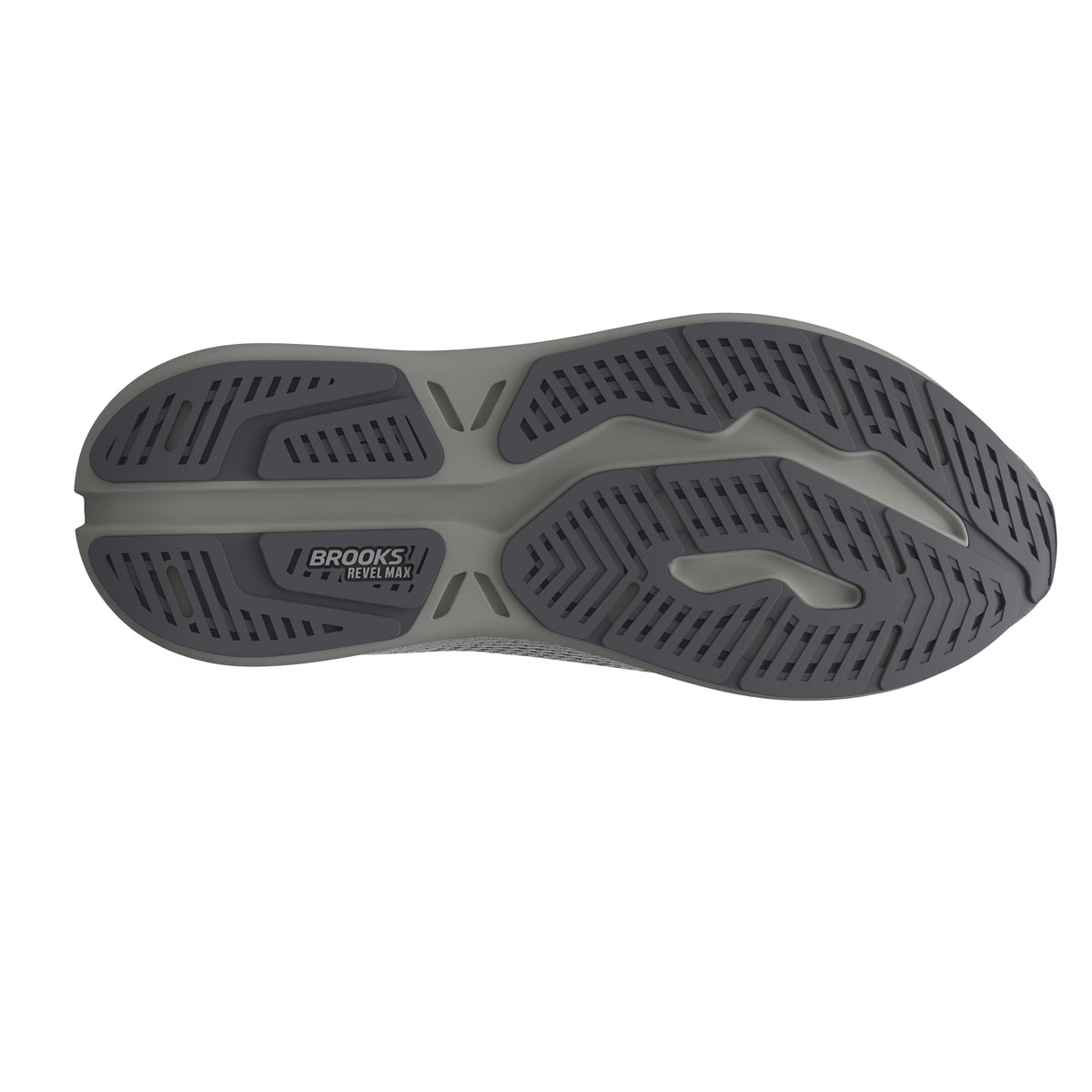 Brooks Men's Revel Max 2 Grey/Grey