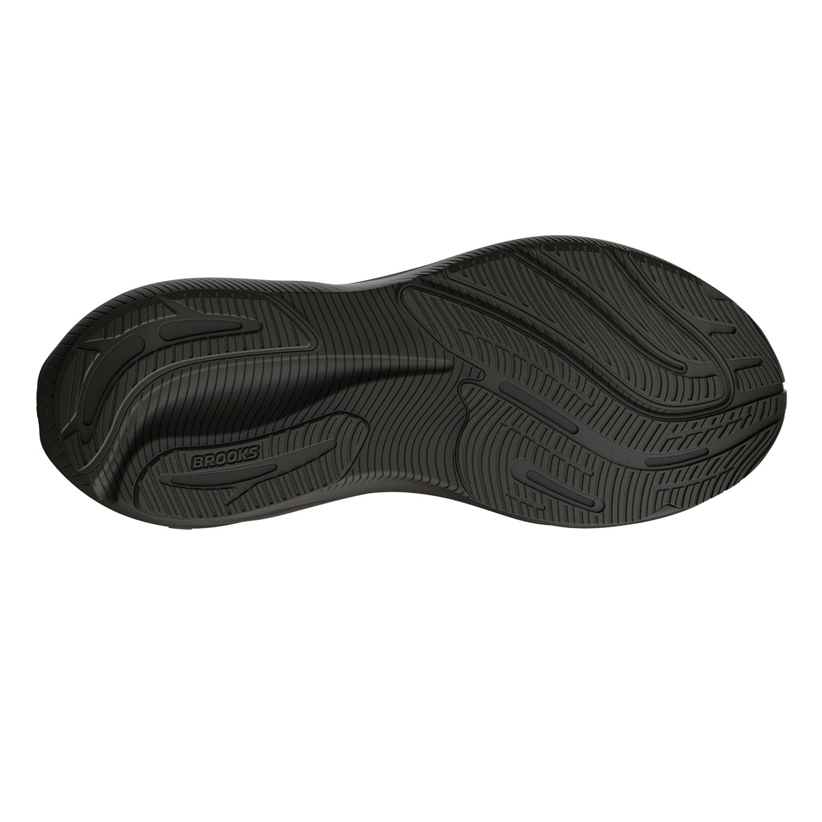 Brooks Men's Ghost 19 Black/Black/Ebony