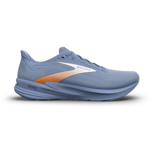 Brooks Women's Revel 8 Blue Heron/Coconut/Orange