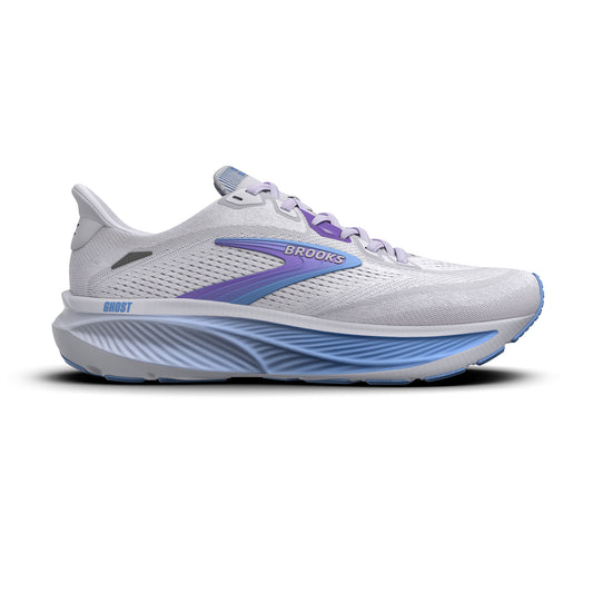 Brooks Women's Ghost 18 Silver/Cornflower/Bluewash