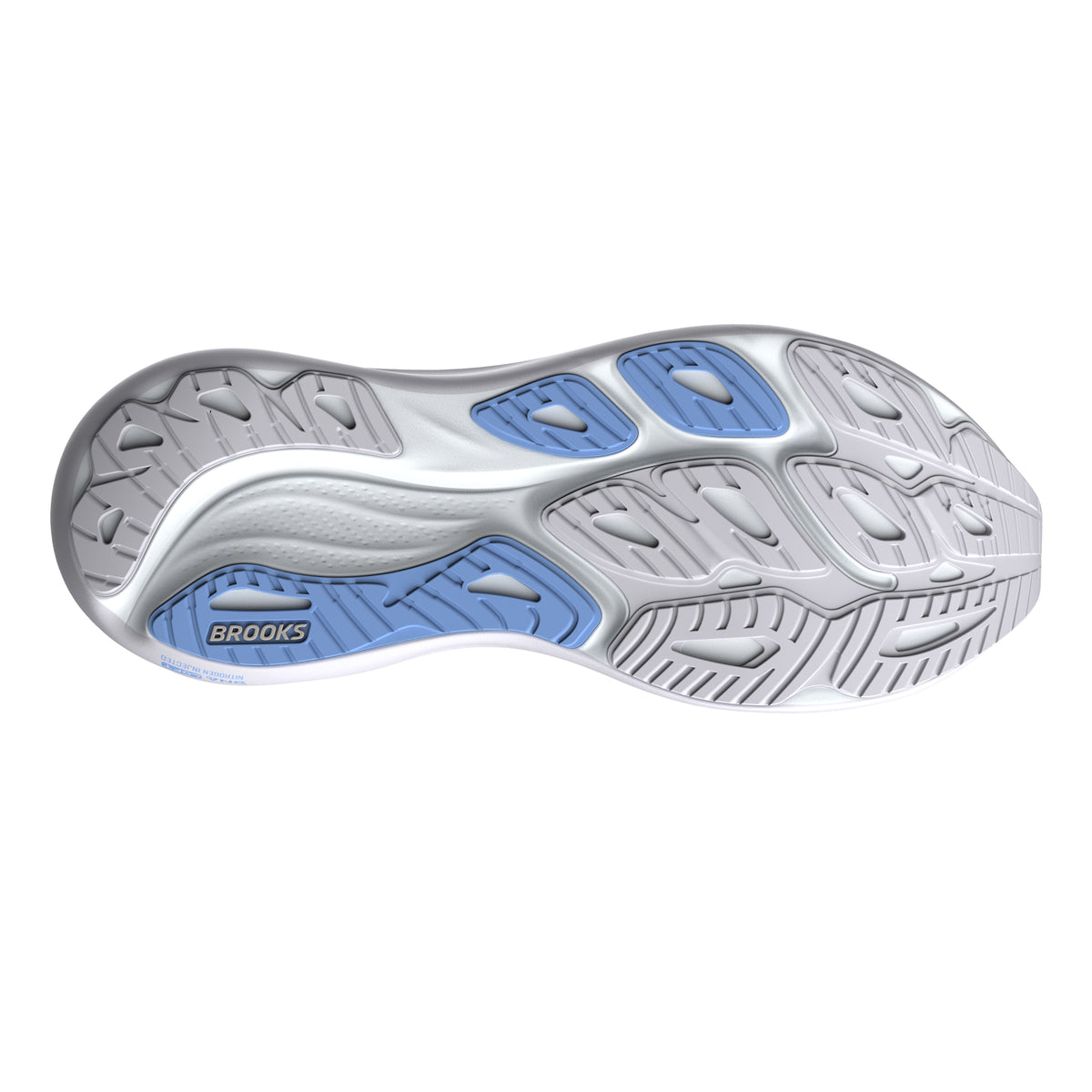 Brooks Women's Adrenaline GTS 26 Silver/Silver/Cornflower