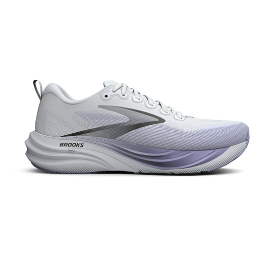 Brooks Women's Ghost 19 White/Lavender/Metallic