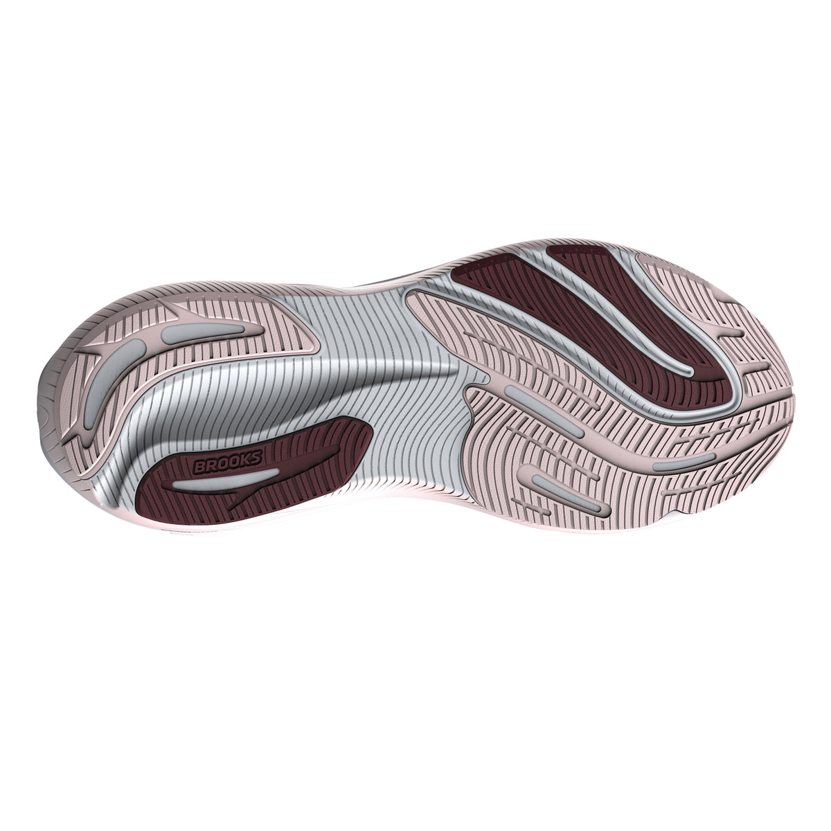 Brooks Women's Ghost 19 Carinaria/White/Mahogany
