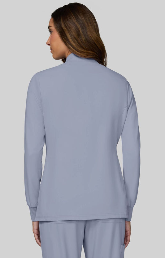Cureology Geneses Women's 2-Pocket Jacket Platinum Grey