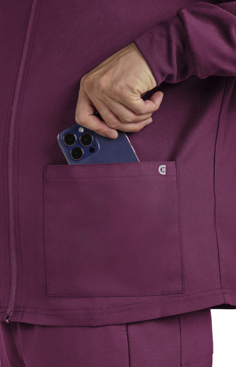 Koi Cureology C401 Alpha Mens Jacket Wine