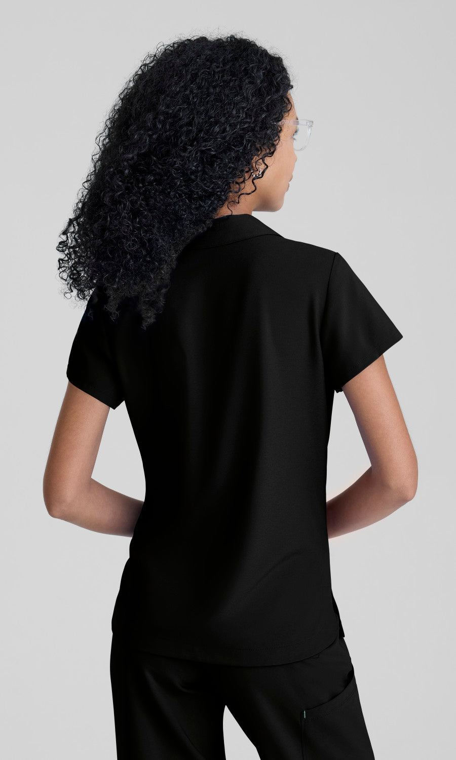 Grey's Anatomy Evolve GSST340 Nature Top Black - back