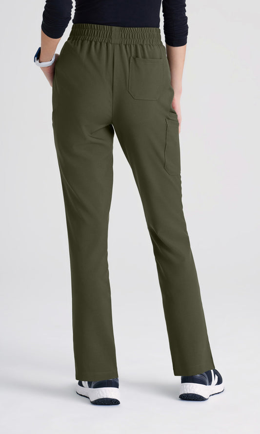 Grey's Anatomy Evolve GSSP627 Cosmo Scrub Pants Fern
