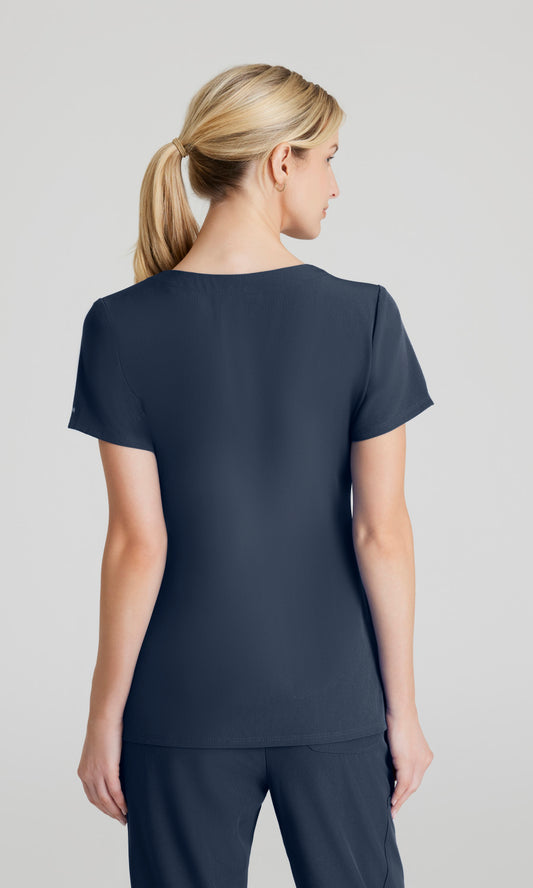 Skechers Vitality SKT064 Charge Scrub Top Pewter