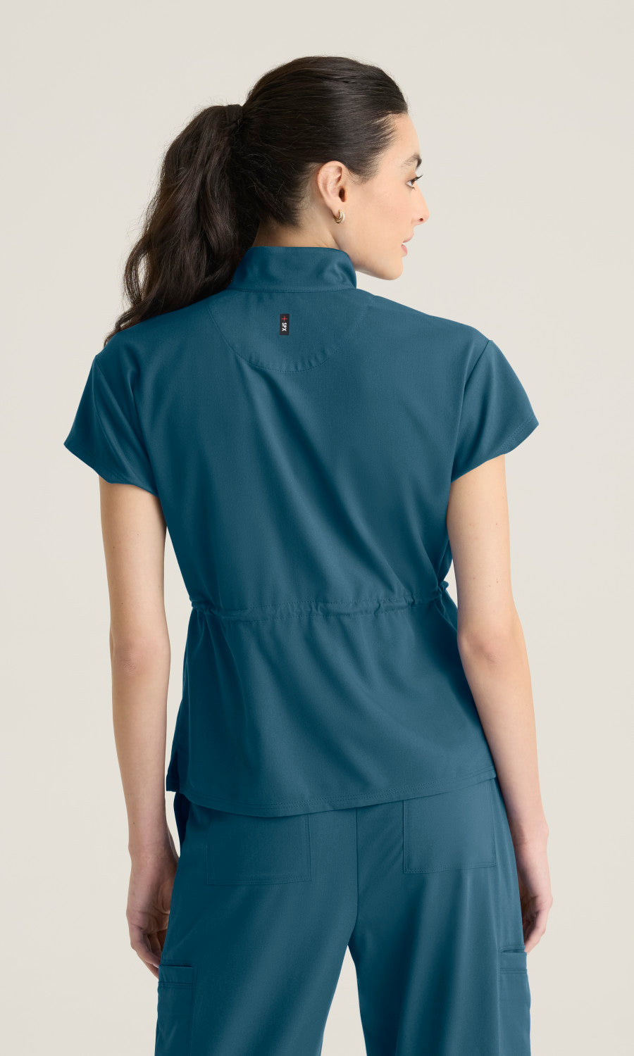 Grey's Anatomy Stretch GRST324 Nina Top Bahama - back
