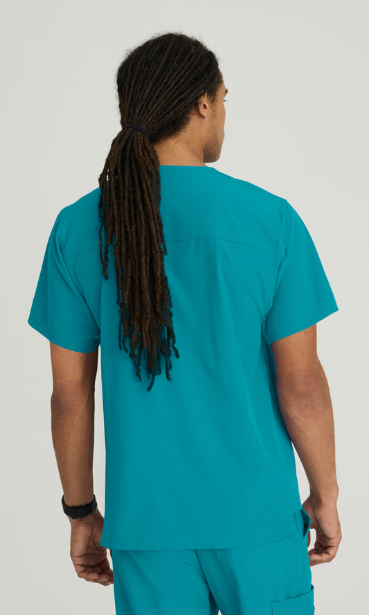 Skechers SK0112 Structure Scrub Top Teal