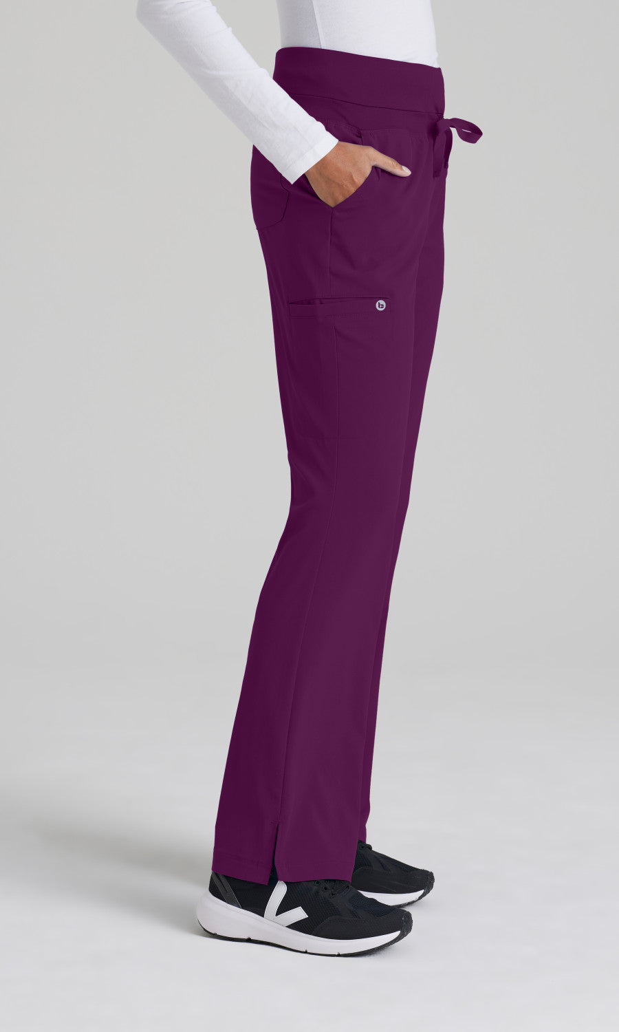 Barco One 5206 Stride Scrub Pants Wine