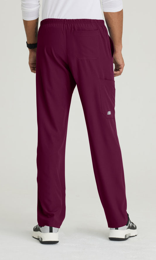 Skechers SK0215 Structure Scrub Pants Wine