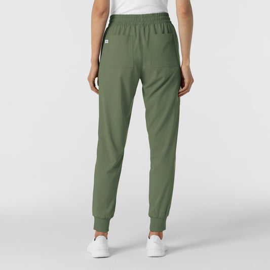 RENEW 5934 Women's Jogger Scrub Pants Olive