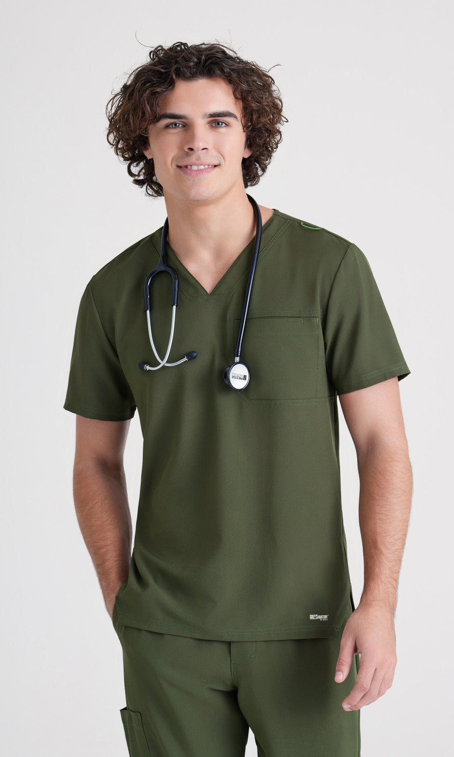 Greys Anatomy Evolve GSST179 Journey Scrub Top Fern By Barco Med Threads greys-anatomy-evolve-gsst179-journey-scrub-top-fern-by-barco-med-threads