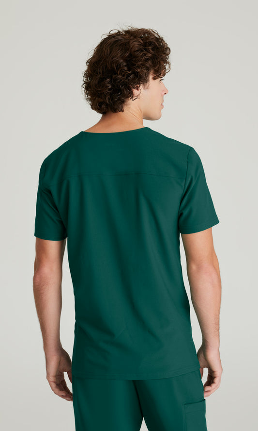 Grey's Anatomy Evolve GSST179 Journey Scrub Top Hunter Green