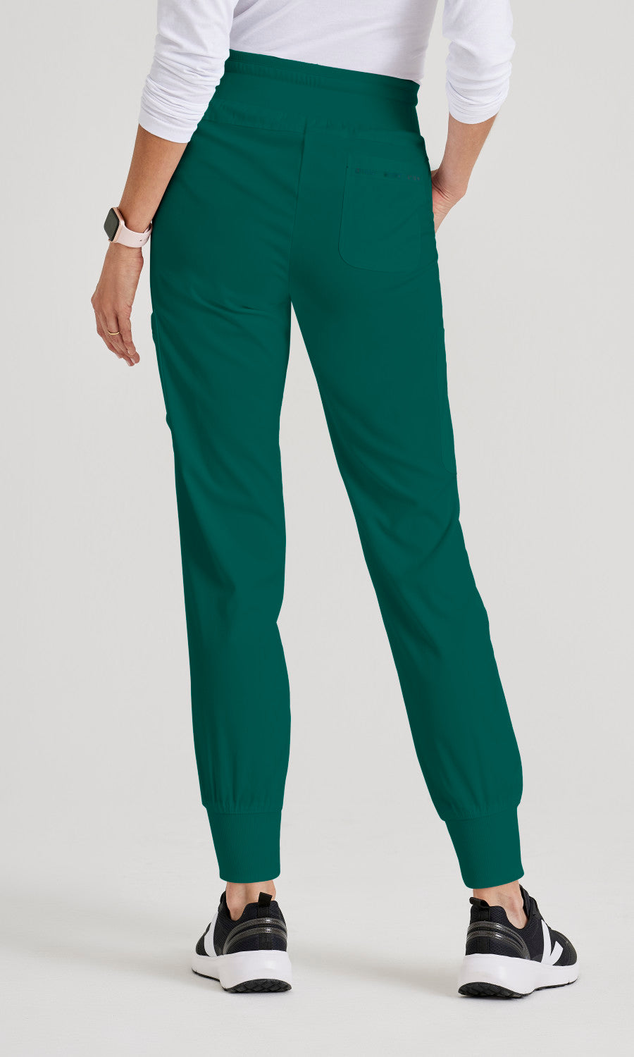 Grey's Anatomy Stretch GRSP527 Carly Jogger Hunter Green