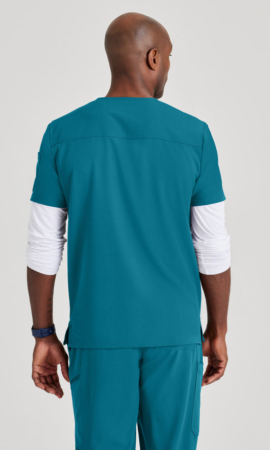 Barco Unify BUT153 Rally Scrub Top Bahama