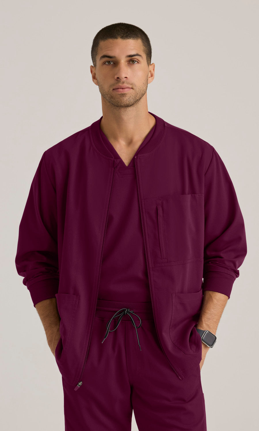 Grey's Anatomy Stretch GRSW871 React Warmup Wine