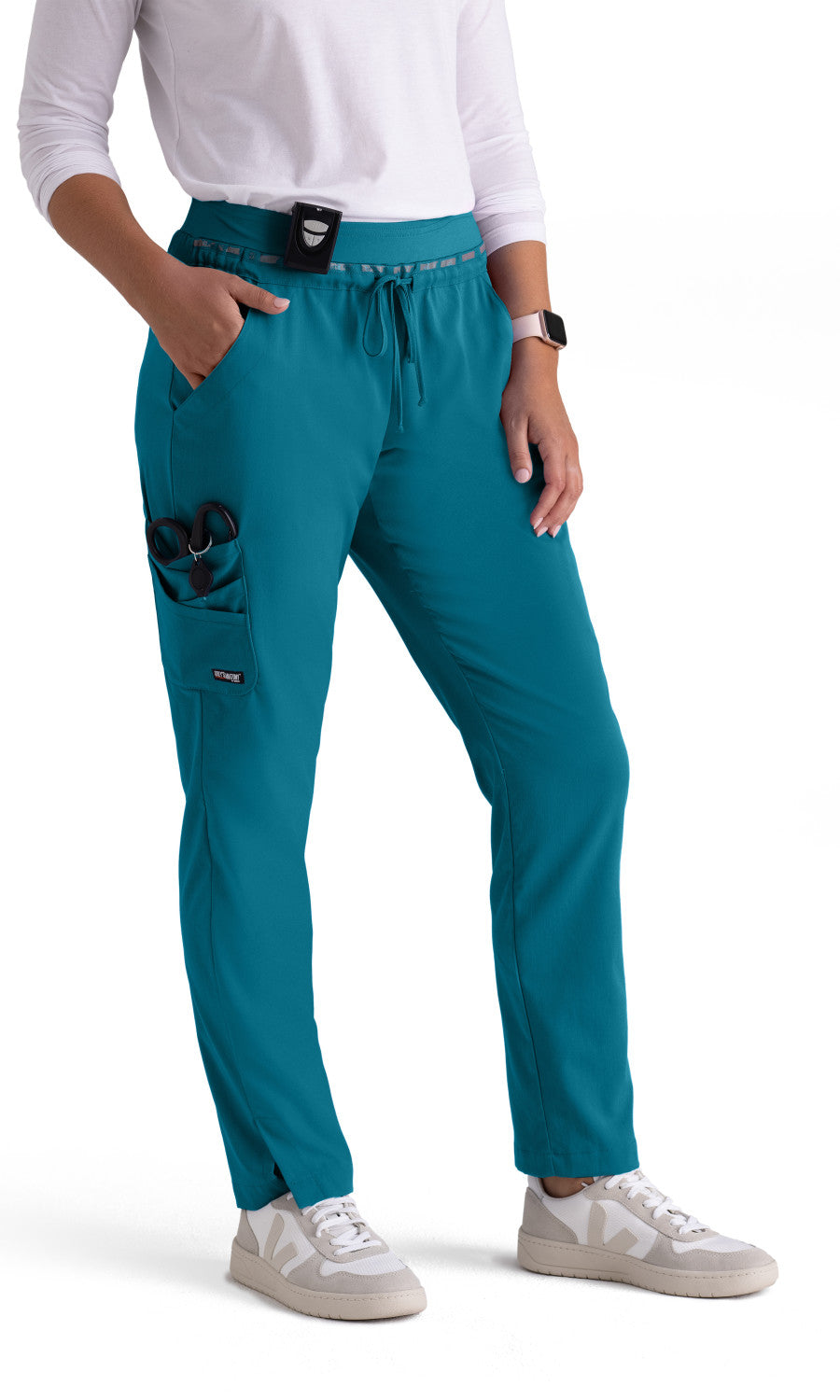 Grey's Anatomy Stretch GRSP526 Serena Scrub Pants Bahama