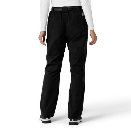 Rugged Flex C52418 Women's Ripstop Cargo Pants Black