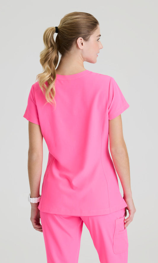 Skechers SKT259 Women's Coast Top in Passion Pink by Barco Model Image Back