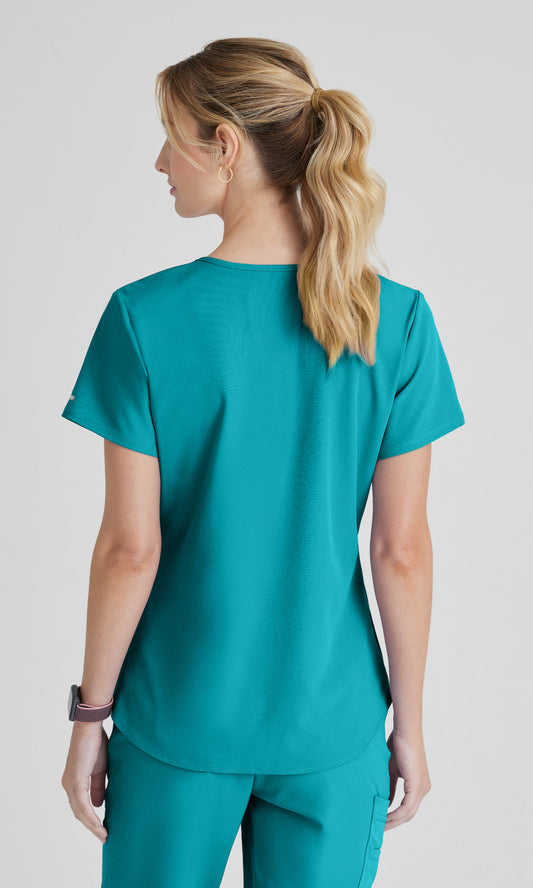 Skechers SK101 Breeze Scrub Top Teal