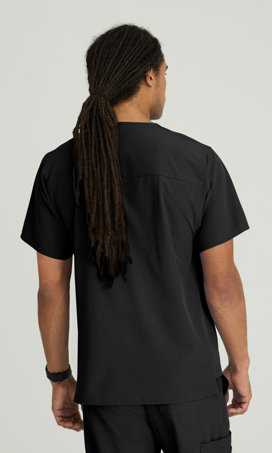 Skechers SK0112 Structure Scrub Top Black