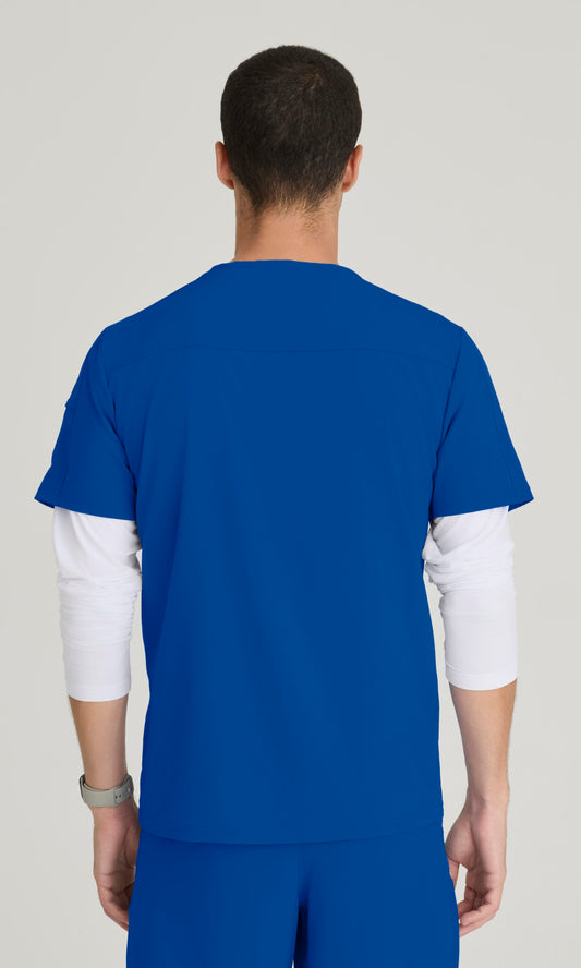 Barco One BOT195 Velocity Scrub Top New Royal
